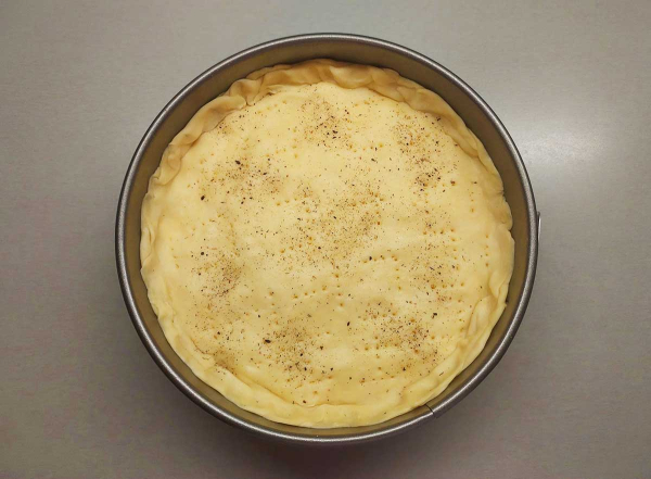 Песочный пирог с сыром