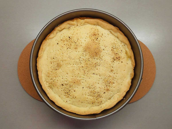 Песочный пирог с сыром