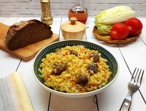 Кавказский хаш из говядины с чесноком