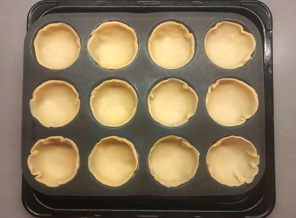 Корзиночки с яблоками