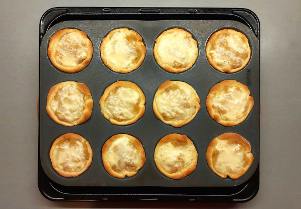 Корзиночки с яблоками