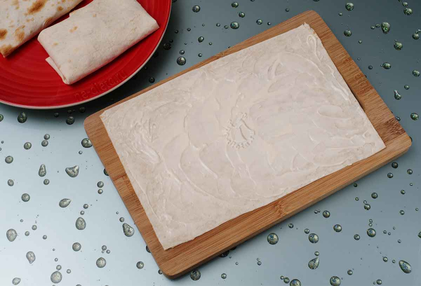 Рулет из лаваша с крабовыми палочками