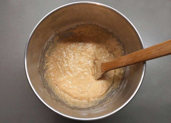 Шоколадно-банановый кекс