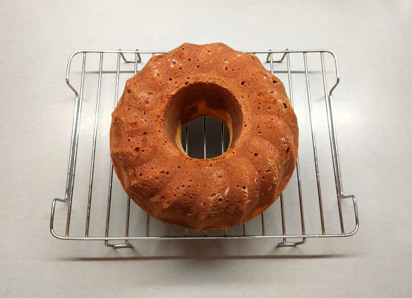 Шоколадно-банановый кекс