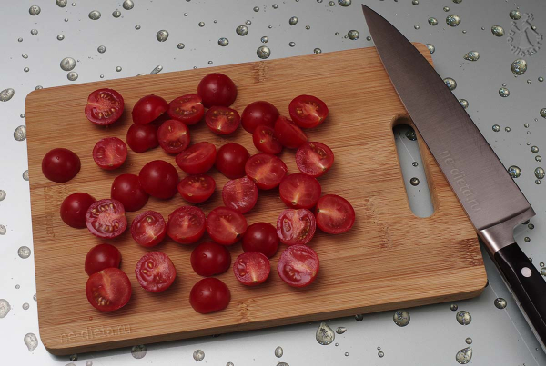 Салат «Цезарь» с креветками