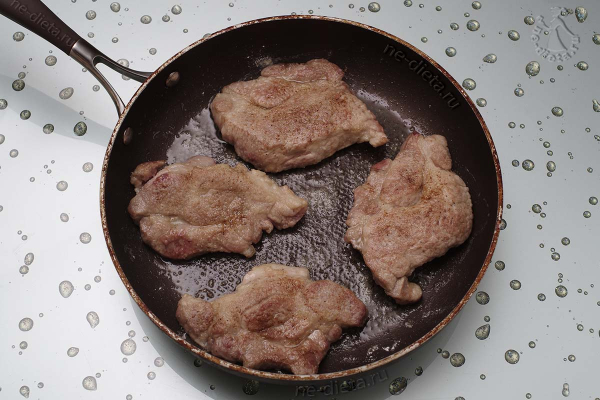 Свинина по-французски Свинина по-французски